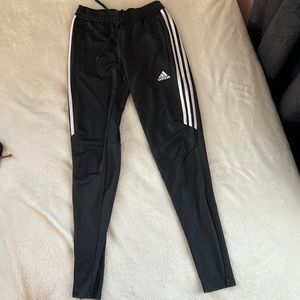 Black Adidas Soccer Pants, XS